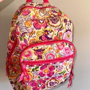 Mickey and Minnie in Bloom Vera Bradley Disney Backpack